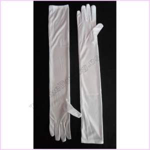 Gloves Material X-Long White