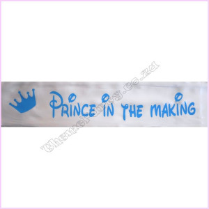 Sash Material Prince In Making Blue Sash Material Prince In Making Blue