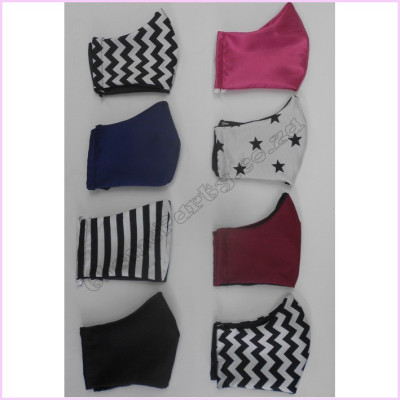 Face Mask Material Assorted Design Pkt 2