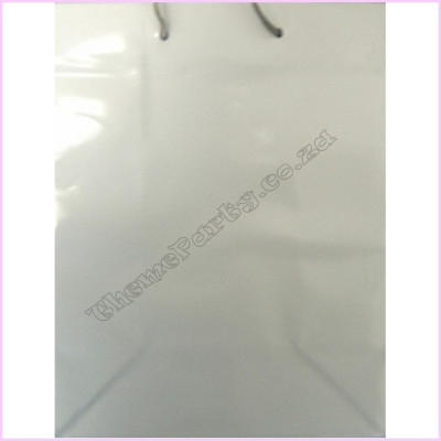 Gift Bag 26x32x12.5 Silver Large
