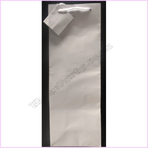 Wine Bottle Bag 13x36x8.5 Snow White Wine Bottle Bag 13x36x8.5 Snow White