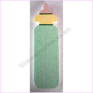 Baby Bottle Poly 30cm   Packet Green