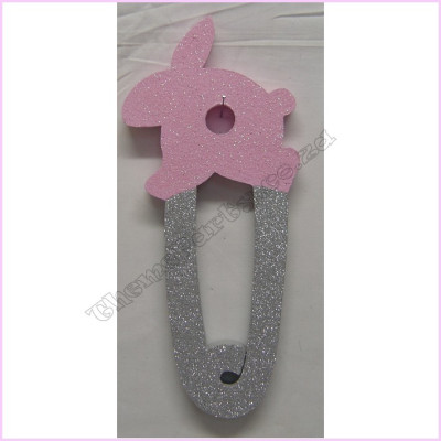 Baby Pins Poly 30cm   Packet Pink