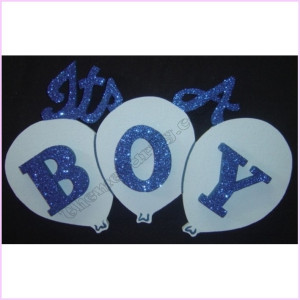 Its a Boy Balloon Poly 50cm Packet Blue Its a Boy Balloon Poly 50cm Packet Blue