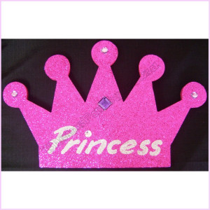 Princess Crown Poly 50cm Pkt Pink Princess Crown Poly 50cm Pkt Pink