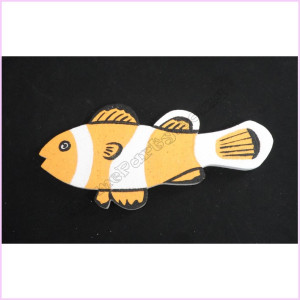 Fish Glitter 30cm Pkt Orange & White