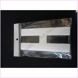 Letter polystyrene 10cm packet plain H Letter polystyrene 10cm packet plain H