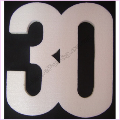 30th Poly 10cm Packet Plain