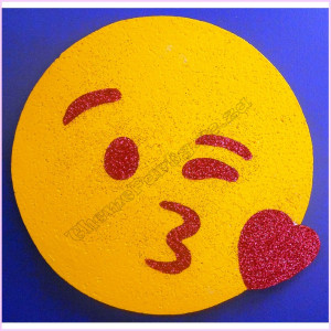 Kiss Heart Yellow Face Packet 30cm Kiss Heart Yellow Face Packet 30cm