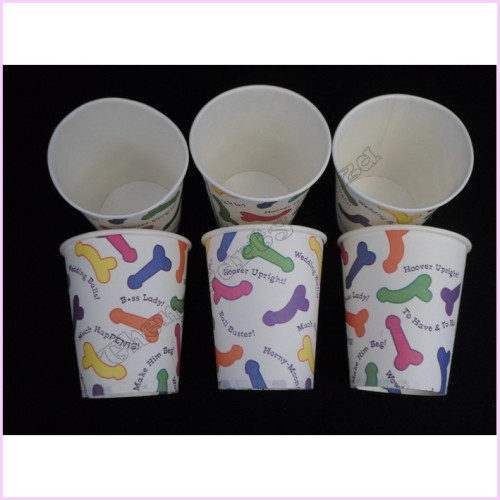 Pecker Party Cups Pkt 6 - SALE