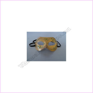 Venetian Mask Plastic Gold Glitter Venetian Mask Plastic Gold Glitter