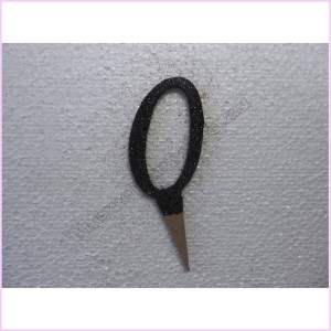 Cake Topper Glitter 8cm Wood Black 0 Cake Topper Glitter 8cm Wood Black 0