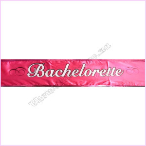 Sash material sequins Pink Bachelorette Sash material sequins Pink Bachelorette