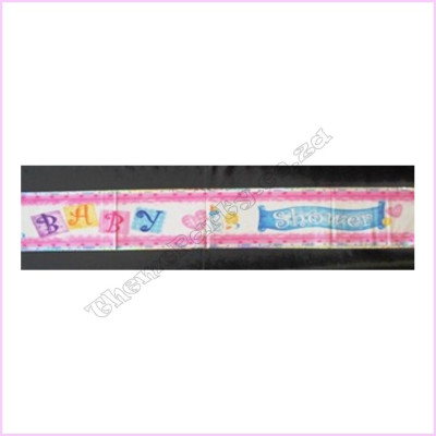 Banner Foil 1.7m Baby Shower