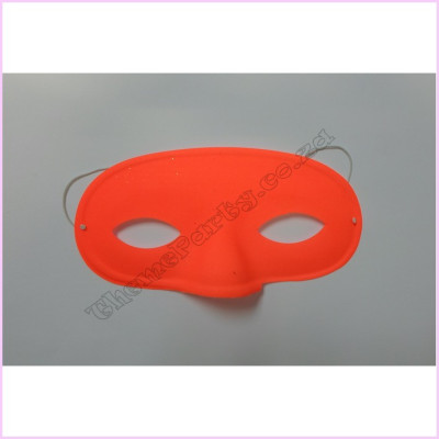Eyemask Neon Orange Pkt 12