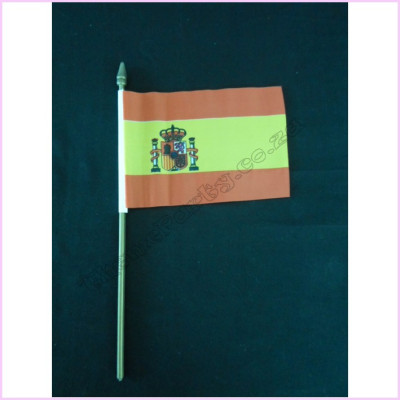 Desk Flag material 10x15cm Spain