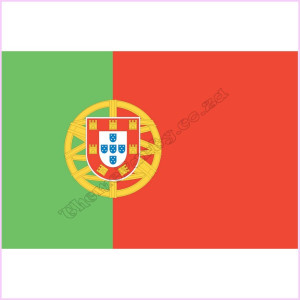 Flag material 150x90cm Portugal