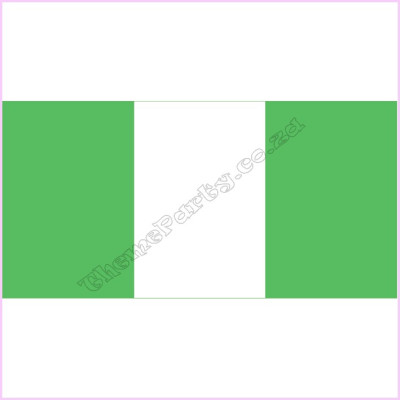 Flag material 150x90cm Nigeria