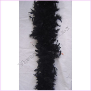 Feather Boa 120g 1,8m Black