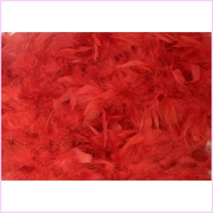 Feather boa 120g 1,8m Deep Red