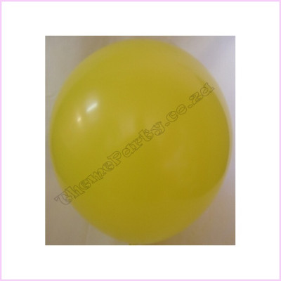 Balloons 30cm Std Pkt100 Yellow