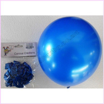 Balloons 25cm Pkt 15 Metallic Royal Blue