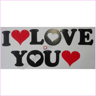Banner I LOVE YOU   Heart