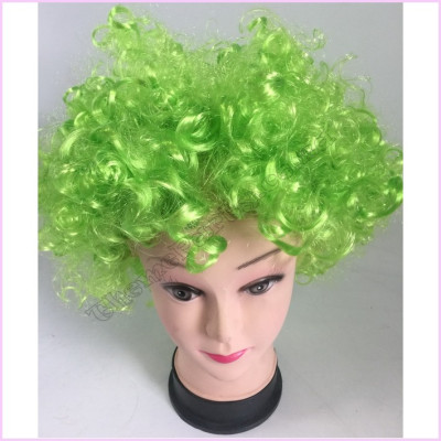 Wig Clown Adult 100g Green