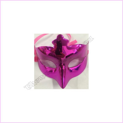 Venetian Mask Metallic Pink
