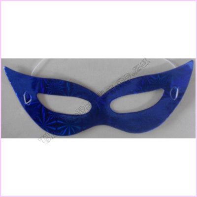 Paper Mask Hologram Design Pkt 12 Blue