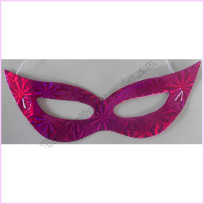Paper Mask Hologram Design Pkt 12 Purple