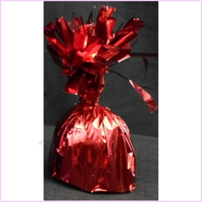 Balloon Weight 12cm Foil Red