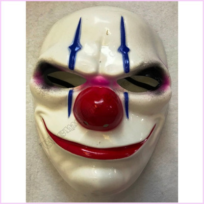 Clown Mask With Red Nose
