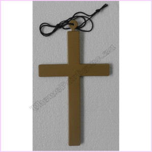 Monks Cross Plastic 23cm Gold