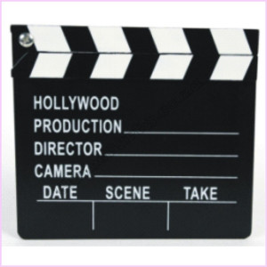 Hollywood Directors Board 20x18cm