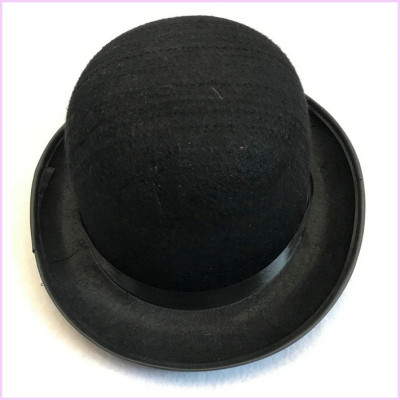 Bowler Hat Felt Black