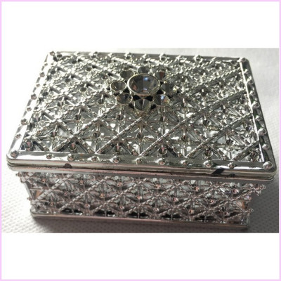 Baby Shower Design Box 5.5cm Silver