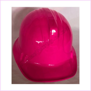 Construction Hat Plastic Pink