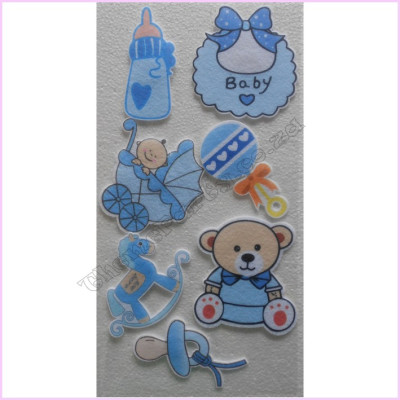 Baby Shower Decorations 7 Pcs Blue