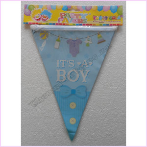 Baby Shower Pennants 3m It's A Boy