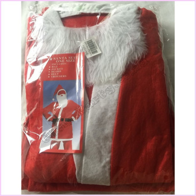 Santa Suit Felt Adult 5pcs